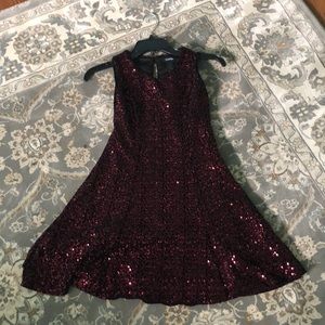 A black dress with the sparkles